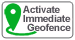 Activer la géofence